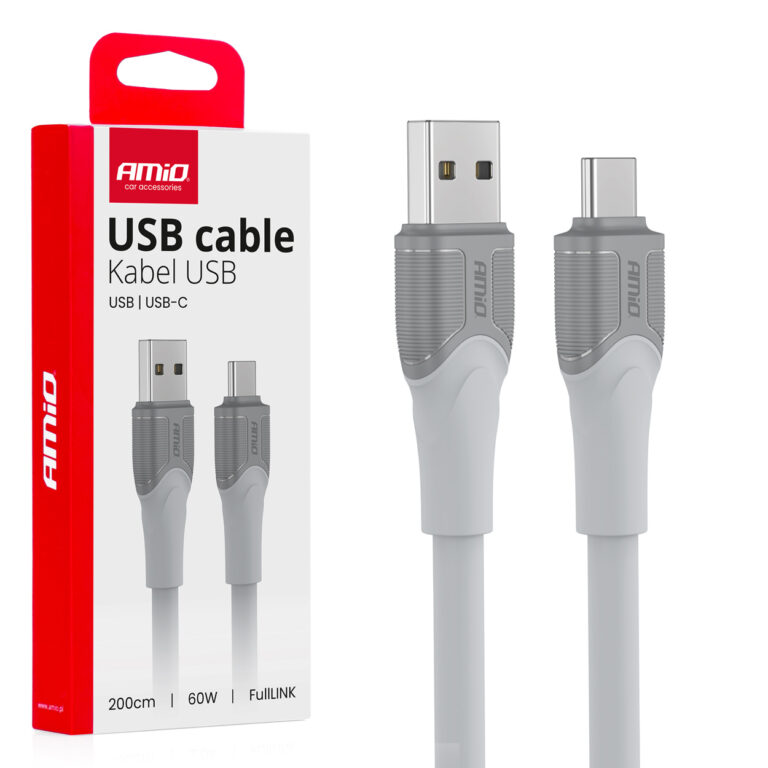 USB-A til USB-C Kabel 60W 2 meter – FullLINK X111