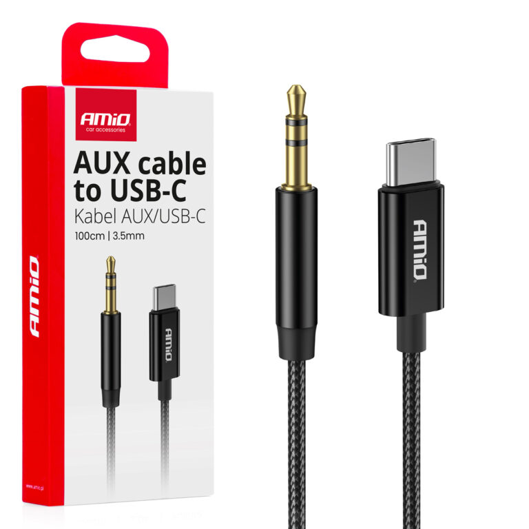 USB-C til AUX 3,5 mm Kabel – 1 meter
