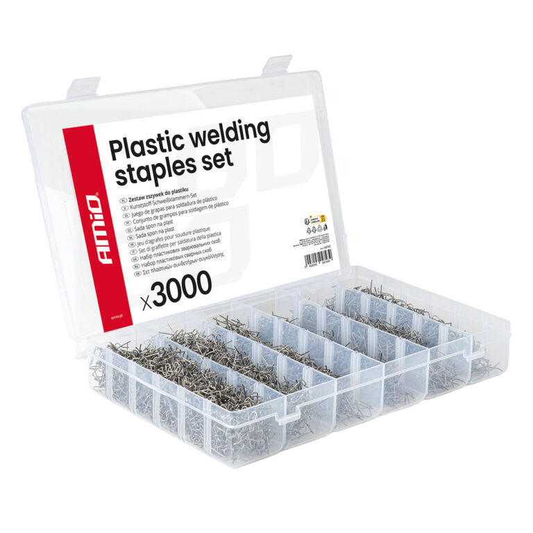 Plastsvejseklammer sæt 3000 stk.