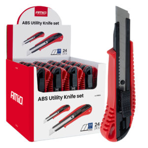 ABS Hobbykniv Sæt 100 x 18 x 0,5 mm – 24 stk.