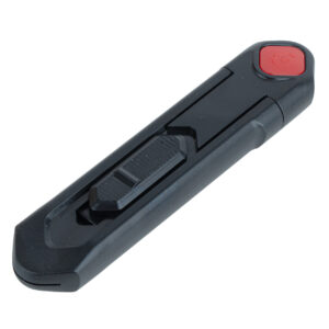 Sikkerhedskniv ABS 61 x 19 x 0,6 mm – AMIO-04816 med automatisk tilbagetræk
