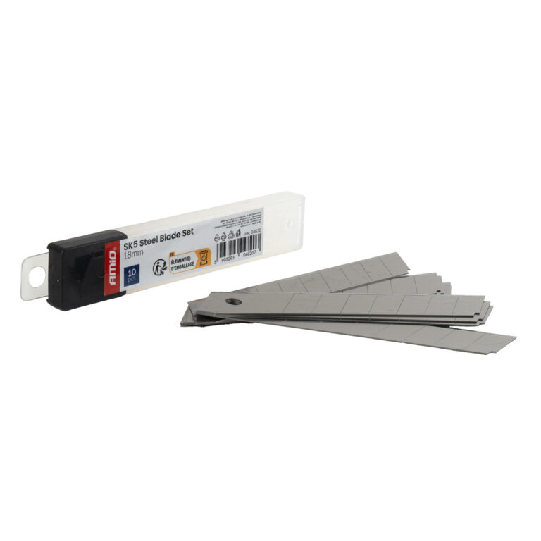 Reserveblade SK5 Stål 100 x 18 x 0,5 mm – Sæt med 10 stk.