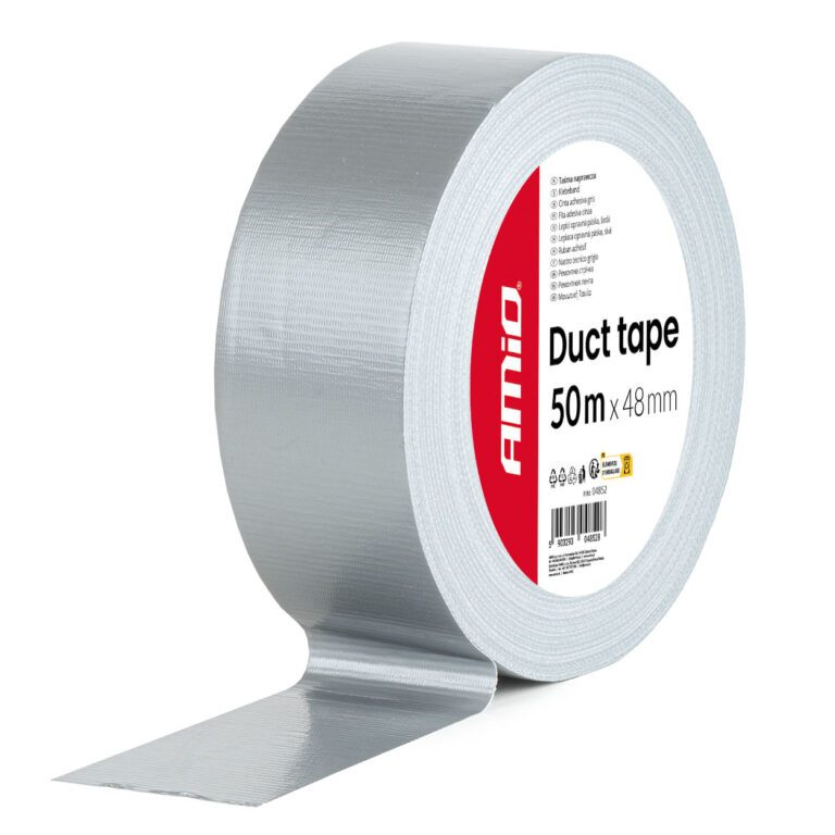 Grå Gaffatape 48 mm x 50 m x 0,19 mm – Ekstra lang og robust