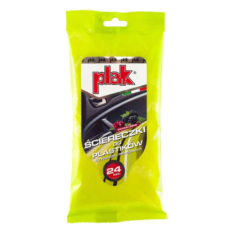 Plak rengøringsservietter til plast – skovbær duft, 24 stk.