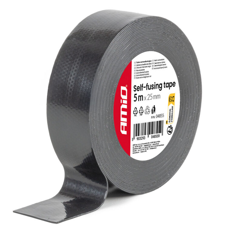 Selvvulkaniserende tape 25 mm x 5 m – sort