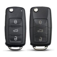 Bilnøglehus til VW / Skoda - 3-knapper