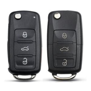 Bilnøglehus til VW / Skoda - 3-knapper