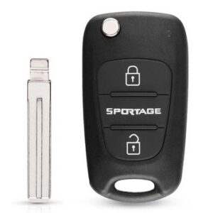 Bilnøglehus til Kia Sportage - 2/3-Knapper