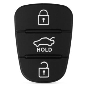Gummiknapper til Kia / Hyundai (HOLD) - 3-knapper